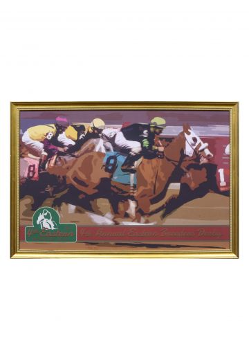 Framed "The Eastern Derby" Print