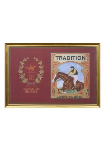 Gold Framed Purebred Print