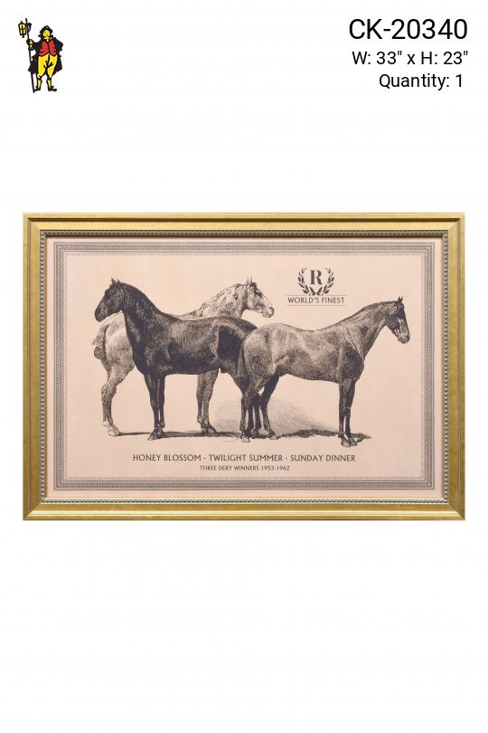 Framed Cleared "World's Finest" Print