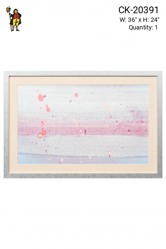 Framed Cleared "Along The Ocean" Print