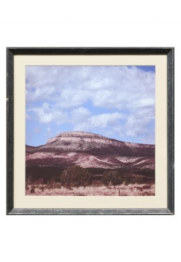 Framed Cleared Desert Photograph