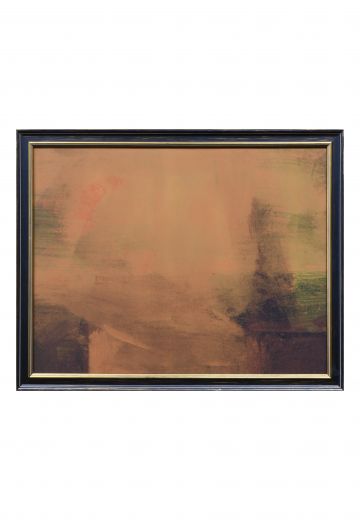 Abstract Expressionistic Cleared Earth Tone Painting