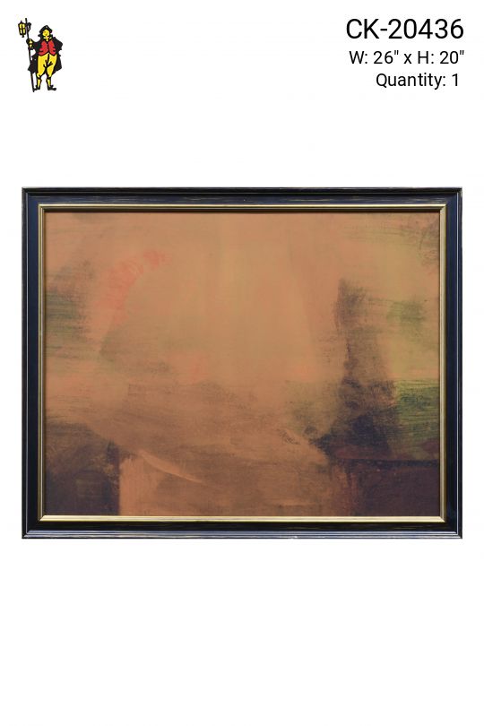 Abstract Expressionistic Earth Tone Painting