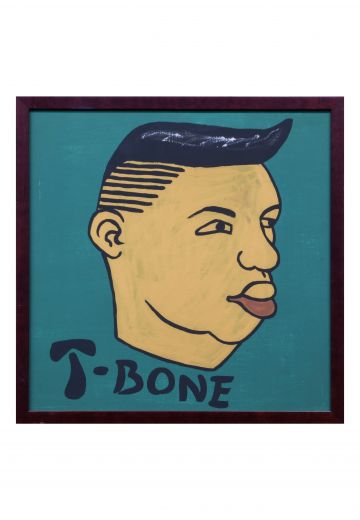 Framed "T-Bone" Barbershop Print
