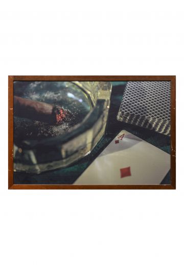 Framed Cleared Poker Photograph
