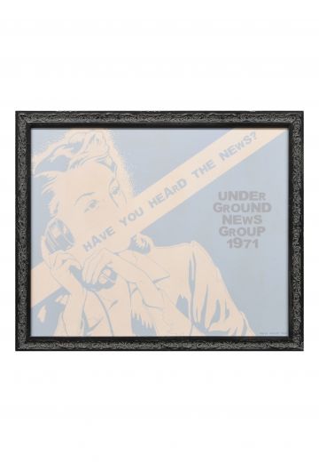 Framed Cleared 1970s Magazine Cover