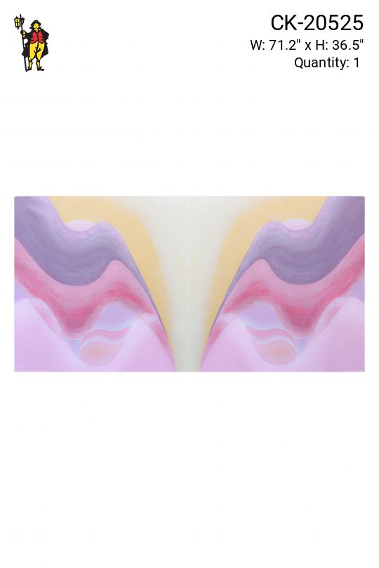 Cleared Abstract Canvas "Spa Painting 1"