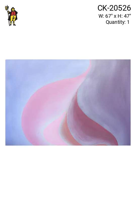 Cleared Abstract Canvas "Spa Painting 3"