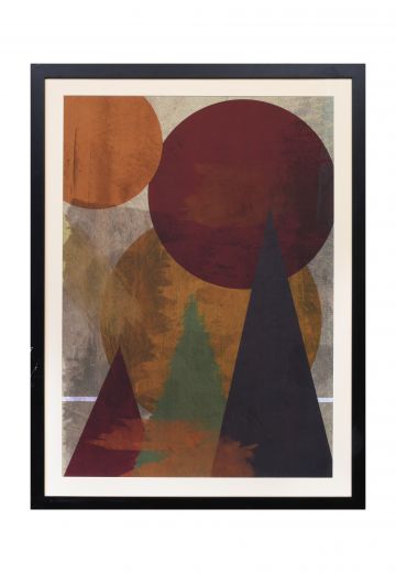 Framed Cleared Abstract Print