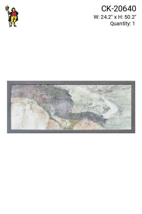 Framed Cleared Contemporary Abstract Watercolor