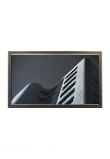 Framed Minimalist Curved Architectural Photograph