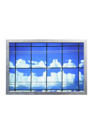 Framed Minimalist Mirrored Window Photograph
