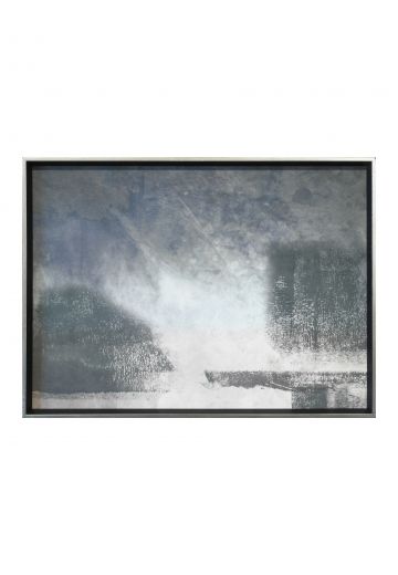 Framed Cleared Minimalist Abstract Painting