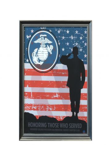 Framed Modern Military Poster