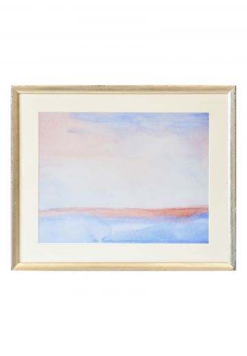 Framed Cleared Soft Abstract Watercolor - 1
