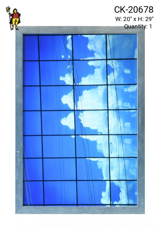 Framed Minimalist Photograph of Windows