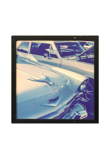 Framed Pop Style Car Photograph