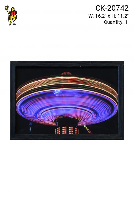 Framed Long Exposure Photograph