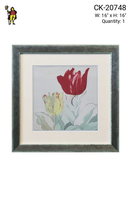 Framed Cleared Botanical Watercolor - 2