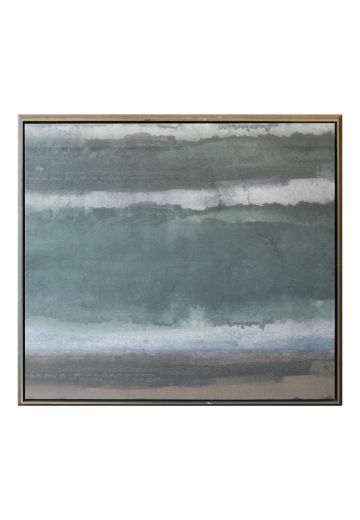 Framed Cleared Minimalist Landscape Watercolor