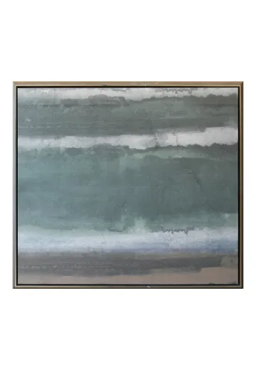 Framed Cleared Minimalist Landscape Watercolor