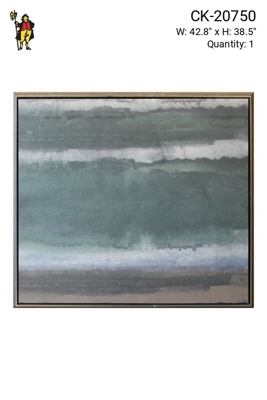 Framed Cleared Minimalist Landscape Watercolor