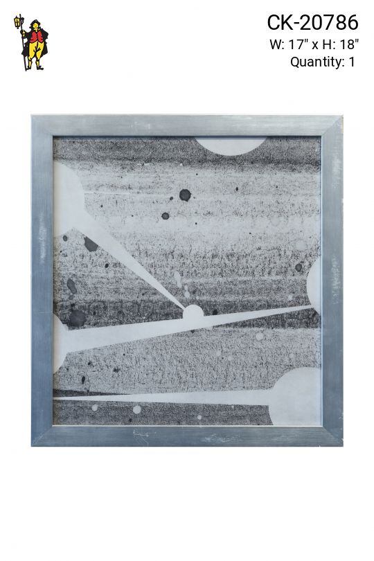 Framed Cleared Mid Century Monochromatic Abstract - 2
