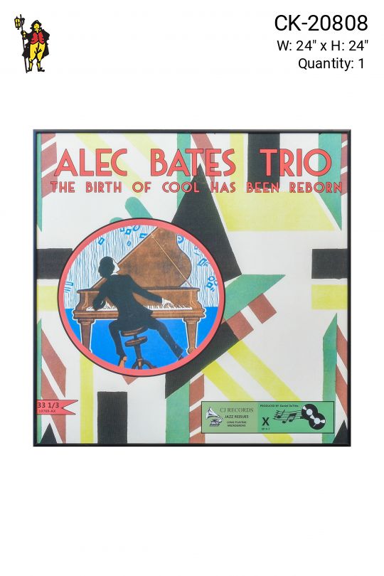 Framed Jazz Album Cover