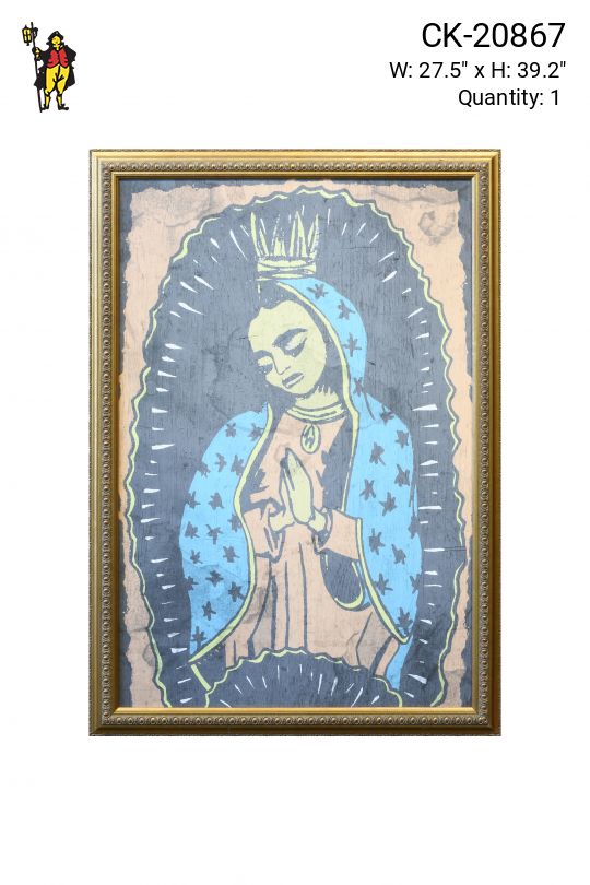 Framed Cleared Street Art Woodcut Print - 3