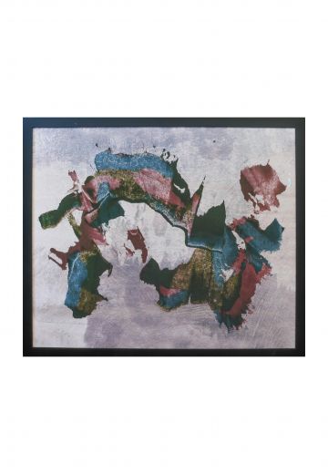 Framed Modern Expressionist Painting