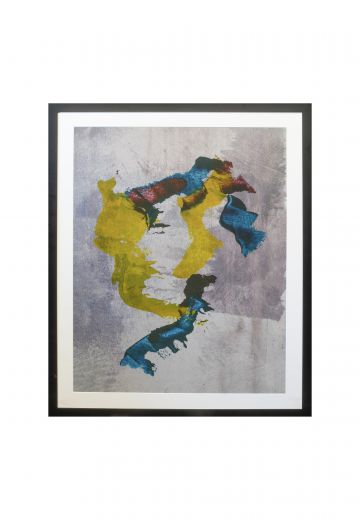 Framed Modern Expressionist Painting - 2