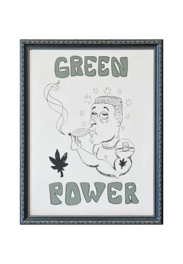 Framed Cleared Counterculture Cartoon