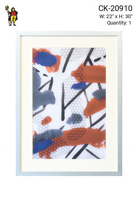 Cleared Post Modern Mixed Media Abstract - 1