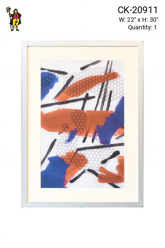 Post Modern Mixed Media Abstract - 2