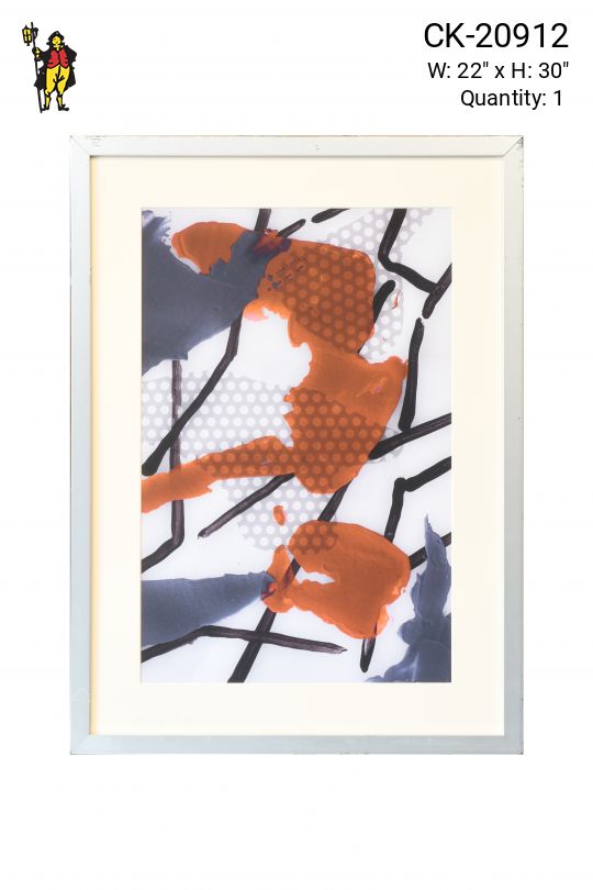 Cleared Post Modern Mixed Media Abstract - 3