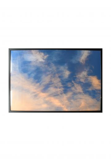 Framed Cleared Minimalist Serene Sky Photograph - 1