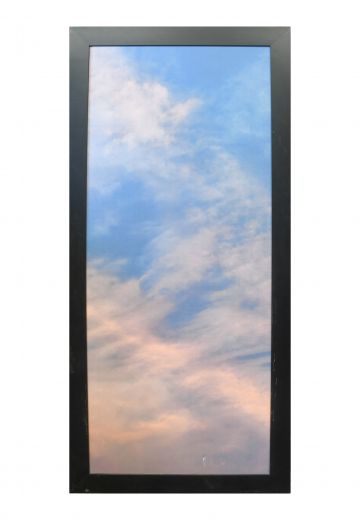 Framed Minimalist Serene Sky Photograph - 1 (Damaged Canvas)