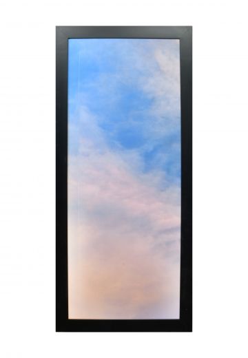 Framed Minimalist Serene Sky Photograph - 5 (Damaged Canvas)