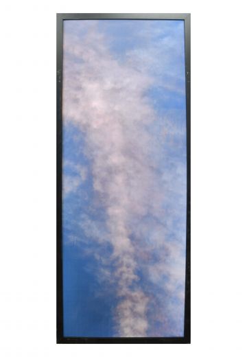 Framed Minimalist Serene Sky Photograph - 9 (Damaged Canvas)