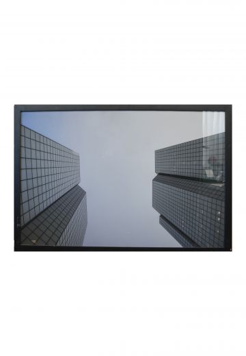 Framed Minimalist Architectural Photograph