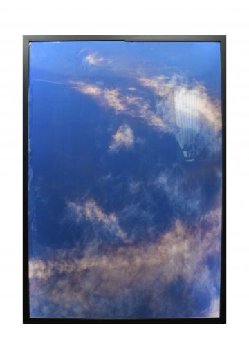 Framed Minimalist Serene Sky Photograph - 3