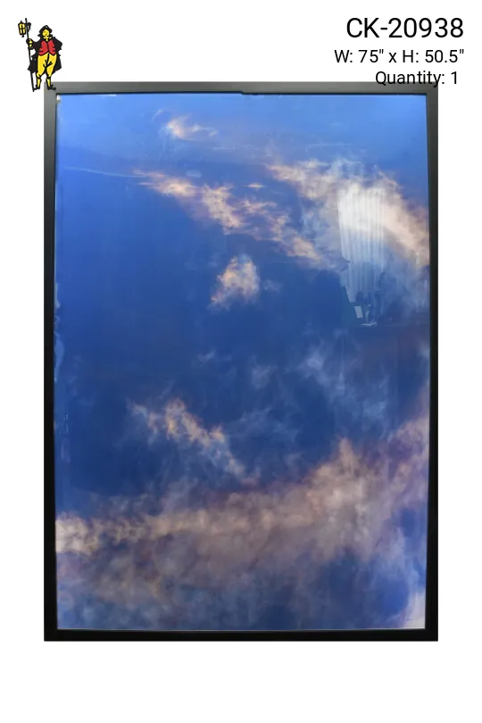 Framed Cleared Minimalist Serene Sky Photograph - 3