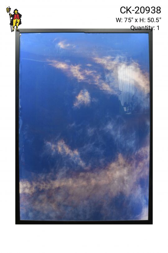 Framed Minimalist Serene Sky Photograph - 3