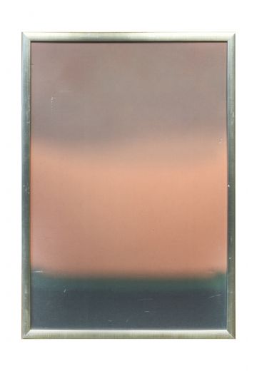 Framed Mid Century Minimalist Expressionist Painting