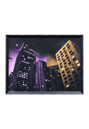 Framed Neo Noir Cityscape Photograph