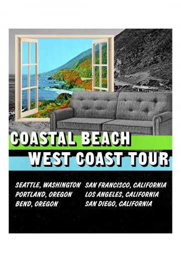 Cleared "West Coast Tour" Concert Poster