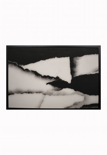 Framed Cleared Minimalist Abstract Painting (2/2)