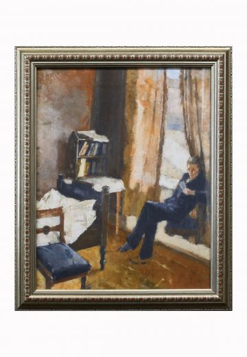 Framed Cleared American Impressionist Painting