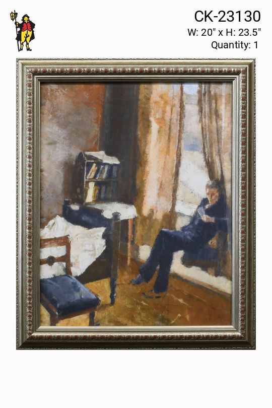 Framed Cleared American Impressionist Painting