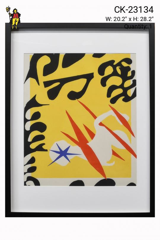 Cleared Framed Abstracts Painting